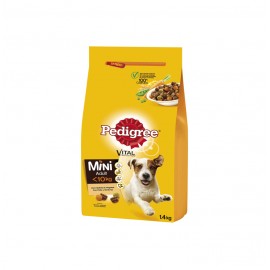 PEDIGREE ADULT MINI POLLO <10KG.DH47B 6UNX1,4KG.